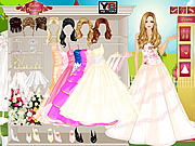 Флеш игра онлайн Glam невесты одеваются / Glam Bride Dress Up